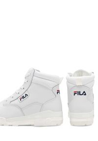 Fila Sneakersy FILA-Grunge II L Mid Wmn FFW0216 10004 Biały. Kolor: biały. Materiał: skóra