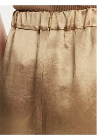 Max Mara Spódnica trapezowa Nuevo 2516101028 Beżowy Regular Fit. Kolor: beżowy. Materiał: acetat