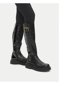Versace Jeans Couture Kozaki 79VA3S65 Czarny. Kolor: czarny. Materiał: skóra #3
