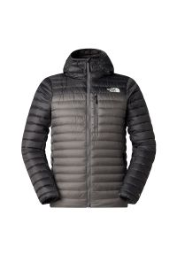 Kurtka męska The North Face Bettaforca 0A8G7S7E11 - szara. Okazja: na co dzień. Kolor: szary. Materiał: materiał, puch, nylon. Sezon: jesień, zima. Styl: casual #1