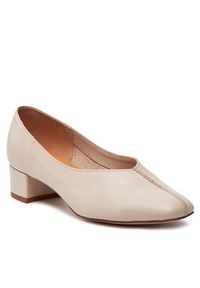 BALAGAN - Balagan Czółenka Apulia Écru. Materiał: skóra #5