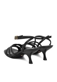 Gino Rossi - GINO ROSSI Sandały EO-LS655783-1 Czarny. Kolor: czarny. Materiał: skóra #6
