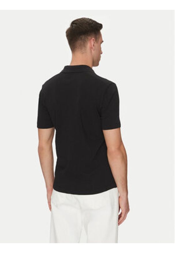 Marc O'Polo Polo 523 2091 53026 Czarny Regular Fit. Typ kołnierza: polo. Kolor: czarny. Materiał: bawełna