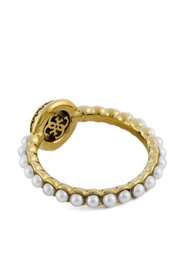 Guess Pierścionek JUBR05 522JW Złoty. Materiał: metalowe. Kolor: złoty