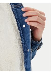 Guess Jeans Kurtka jeansowa W4BN64 D5CC3 Niebieski Regular Fit. Kolor: niebieski. Materiał: bawełna #4