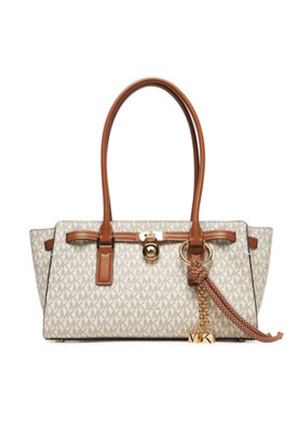 MICHAEL Michael Kors Torebka 30F5GNXT0B Écru. Kolor: kremowy. Materiał: skórzane