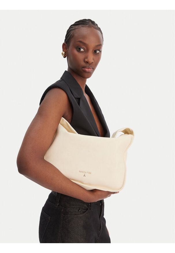 Patrizia Pepe Torebka 8B0314/L177-W405 Écru. Materiał: skórzane