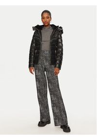 Morgan Kurtka zimowa 242-GKIDIA Czarny Regular Fit. Kolor: czarny. Materiał: skóra. Sezon: zima #7