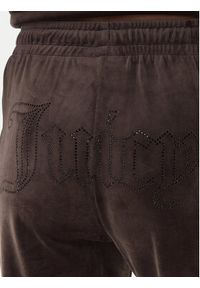Juicy Couture Spodnie dresowe Tina JCWBJ225307 Brązowy Regular Fit. Kolor: brązowy. Materiał: syntetyk #3