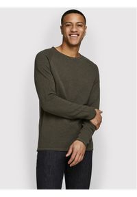 Jack & Jones - Jack&Jones Sweter Hill 12157321 Zielony Regular Fit. Kolor: zielony. Materiał: bawełna