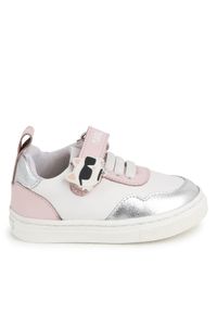 Sneakersy Karl Lagerfeld Kids. Kolor: biały, szary #1