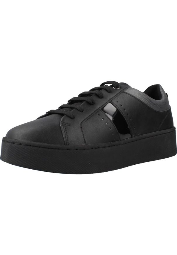 Geox - Buty Skyely Rozmiar 38 - D35QXA-C9999 Czarny. Kolor: czarny. Materiał: syntetyk, tkanina