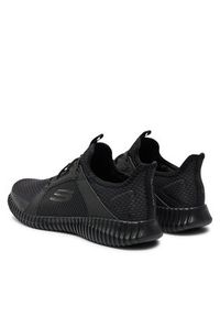 skechers - Skechers Sneakersy Elite Flex 52640/BBK Czarny. Kolor: czarny. Materiał: materiał, mesh