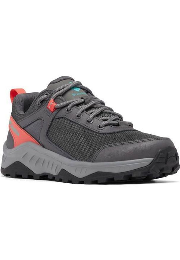 columbia - Buty do chodzenia damskie Columbia Trailstorm Ascend. Zapięcie: sznurówki. Kolor: czerwony, wielokolorowy, czarny. Materiał: materiał, syntetyk, tkanina. Szerokość cholewki: normalna. Sport: turystyka piesza