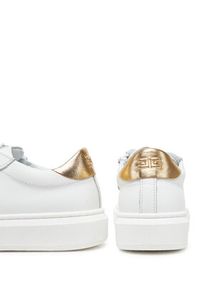 Elisabetta Franchi Sneakersy F4-A9E-0034 S Biały. Kolor: biały. Materiał: skóra #7