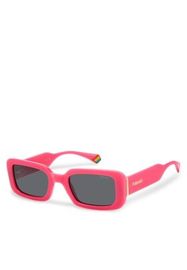 POLAROID - Polaroid Okulary przeciwsłoneczne 6208/S/X 206331 Różowy. Kolor: różowy