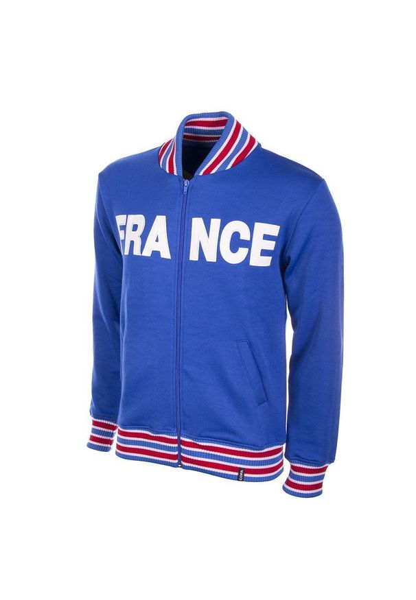 COPA FOOTBALL - Koszulka retro piłkarska dla dorosłych - Francja 1960 - Niebieska. Kolor: niebieski. Sezon: lato. Sport: piłka nożna