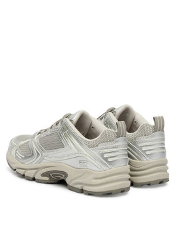 Tommy Jeans Sneakersy Archive '97 EN0EN02923 Srebrny. Kolor: srebrny. Materiał: skóra