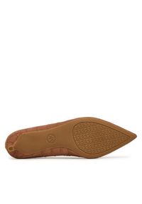 MICHAEL Michael Kors Czółenka Alina Flex Kitten 40S6HNMP1S Brązowy. Kolor: brązowy. Materiał: skóra, zamsz #6