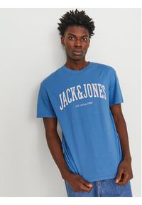 Jack & Jones - Jack&Jones T-Shirt Josh 12236514 Niebieski Relaxed Fit. Kolor: niebieski. Materiał: bawełna #5