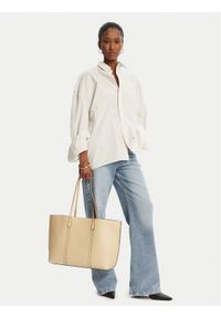 Tory Burch Torebka Perry 177236 Beżowy. Kolor: beżowy. Materiał: skórzane #1