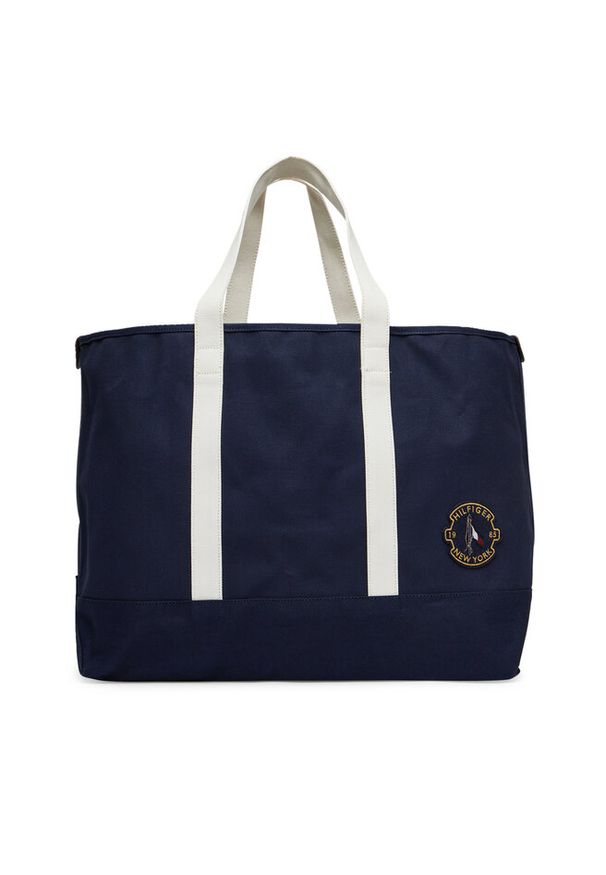 TOMMY HILFIGER - Torebka Tommy Hilfiger. Kolor: niebieski