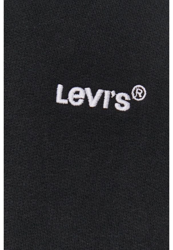 Levi's® - Levi's - Bluza. Okazja: na co dzień, na spotkanie biznesowe. Kolor: czarny. Wzór: aplikacja. Styl: biznesowy, casual