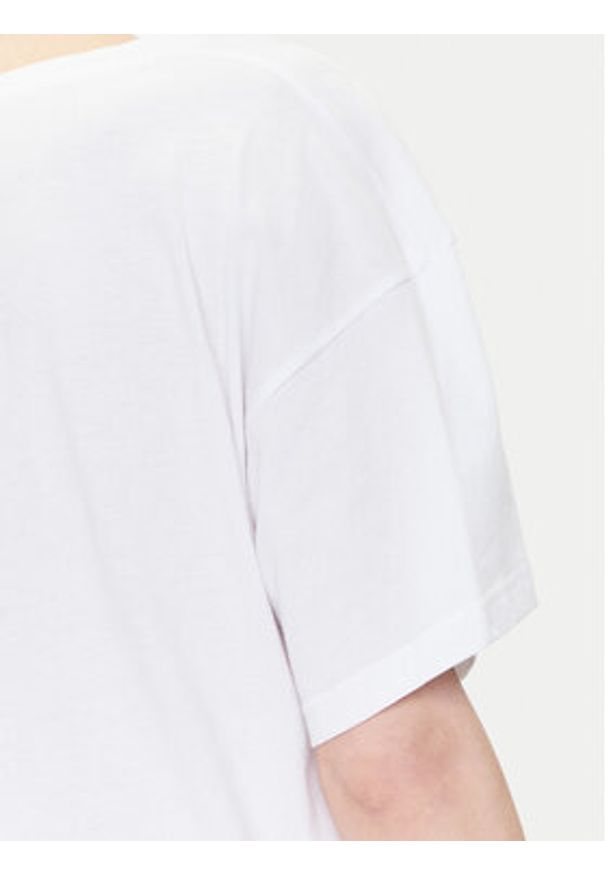 Emporio Armani Underwear T-Shirt EW000553 AF10887 U0002 Biały Loose Fit. Kolor: biały. Materiał: bawełna