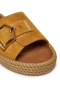 Bohonomad Klapki Corsica COR.12-00027 Żółty. Kolor: żółty. Materiał: skóra #4