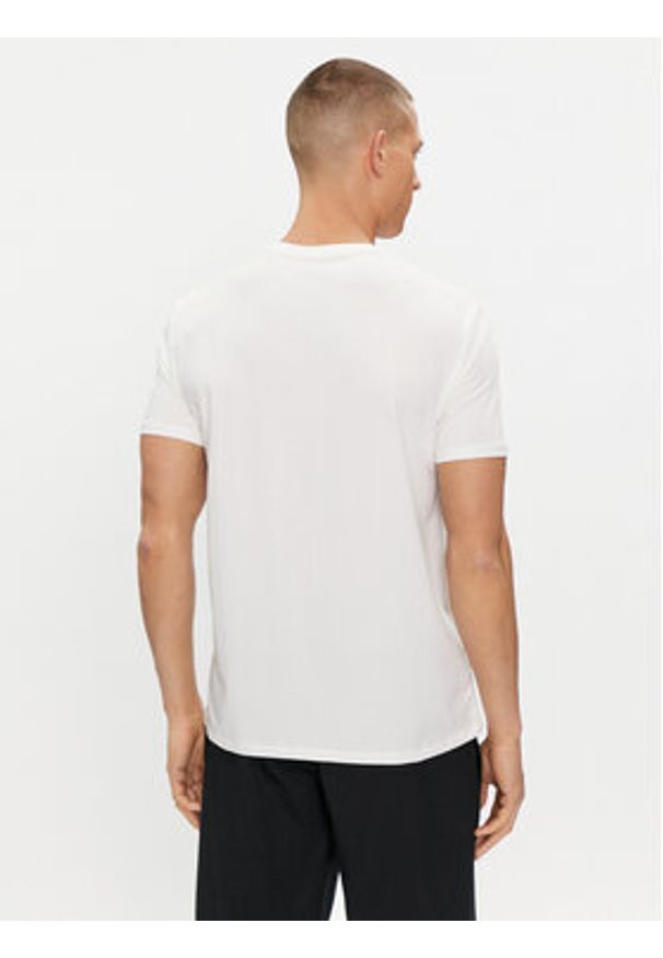 Armani Exchange T-Shirt 3DZTJK ZJE6Z 1116 Biały Regular Fit. Kolor: biały. Materiał: bawełna