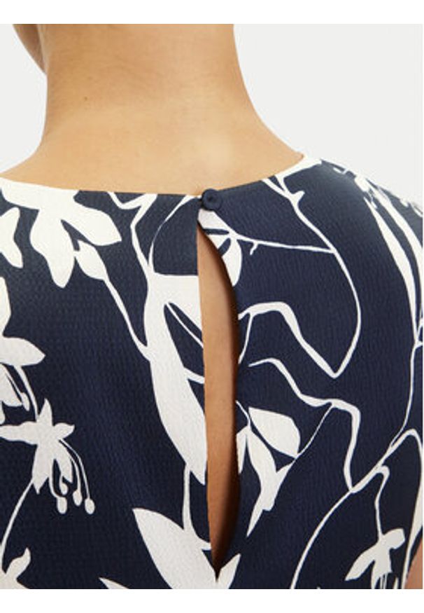 Tatuum Sukienka codzienna Zimona 1 T2508.207 Granatowy Relaxed Fit. Okazja: na co dzień. Kolor: niebieski. Materiał: syntetyk. Typ sukienki: proste. Styl: casual