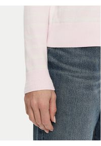 TOMMY HILFIGER - Tommy Hilfiger Sweter WW0WW44984 Różowy Regular Fit. Kolor: różowy. Materiał: bawełna, syntetyk #5