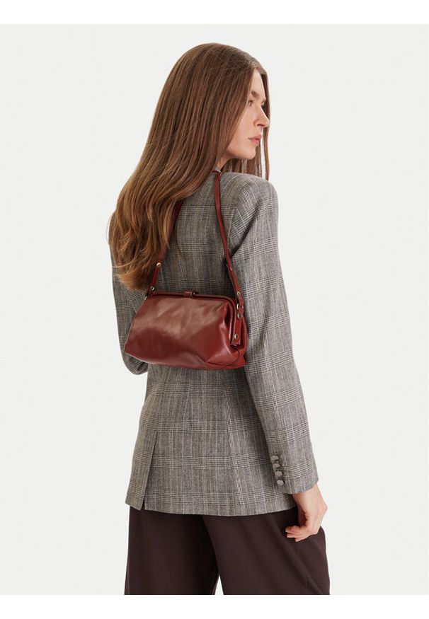 BALAGAN - Balagan Torebka Rofe Pouch Brązowy. Kolor: brązowy. Materiał: skórzane