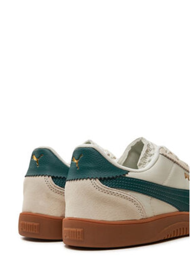 Puma Sneakersy Puma Club 5v5 Lux OG 397450 03 Beżowy. Kolor: beżowy. Materiał: skóra