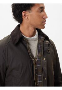 Barbour Kurtka przejściowa Ashby MWX0339OL71 Zielony Regular Fit. Kolor: zielony. Materiał: bawełna
