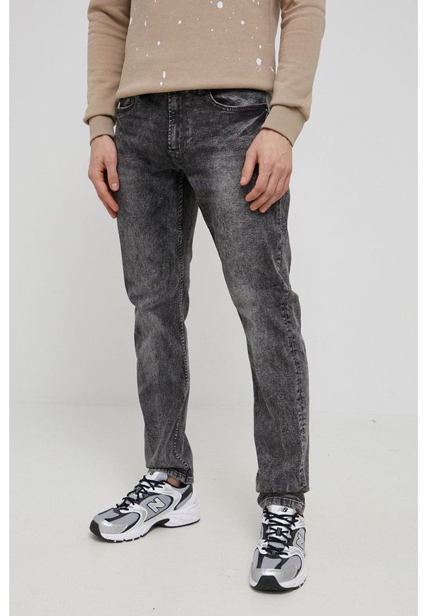 Only & Sons jeansy Weft męskie. Kolor: szary