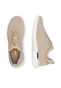 Go Soft Sneakersy WP-12A Beżowy. Kolor: beżowy. Materiał: materiał #3
