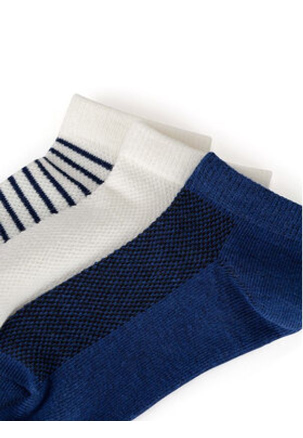 Sprandi Skarpety krótkie 8KB-001-SS25 (3-PACK) Granatowy. Kolor: niebieski. Materiał: bawełna