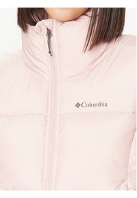 columbia - Columbia Kurtka puchowa Puffect™ Cropped Jacket Różowy Regular Fit. Kolor: różowy. Materiał: syntetyk