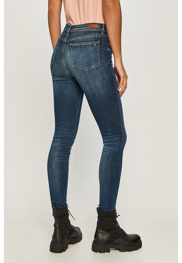 TOMMY HILFIGER - Tommy Hilfiger - Jeansy Como. Kolor: niebieski