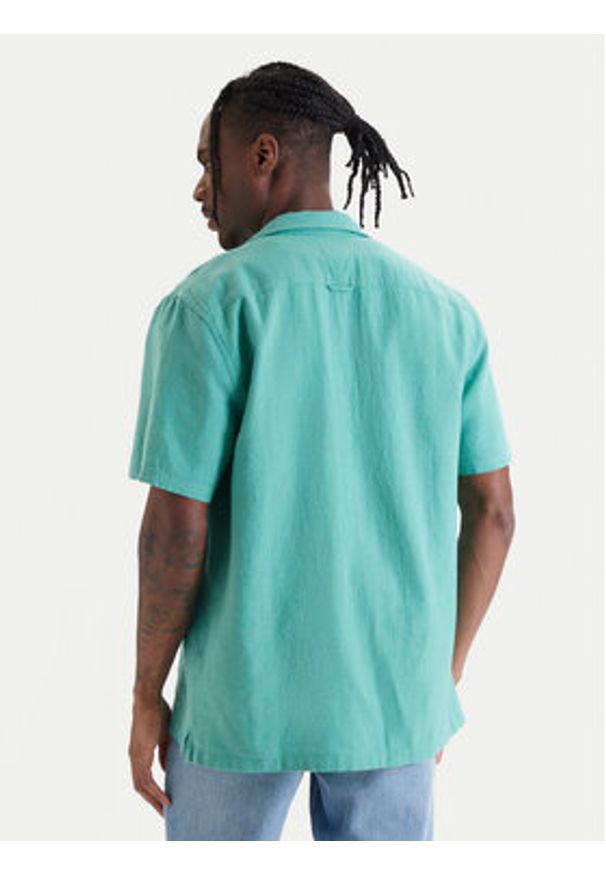 Tommy Jeans Koszula DM0DM23058 Zielony Regular Fit. Kolor: zielony. Materiał: bawełna