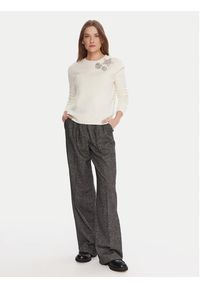 KAOS Sweter RI1KT022 Écru Regular Fit. Materiał: wełna #4