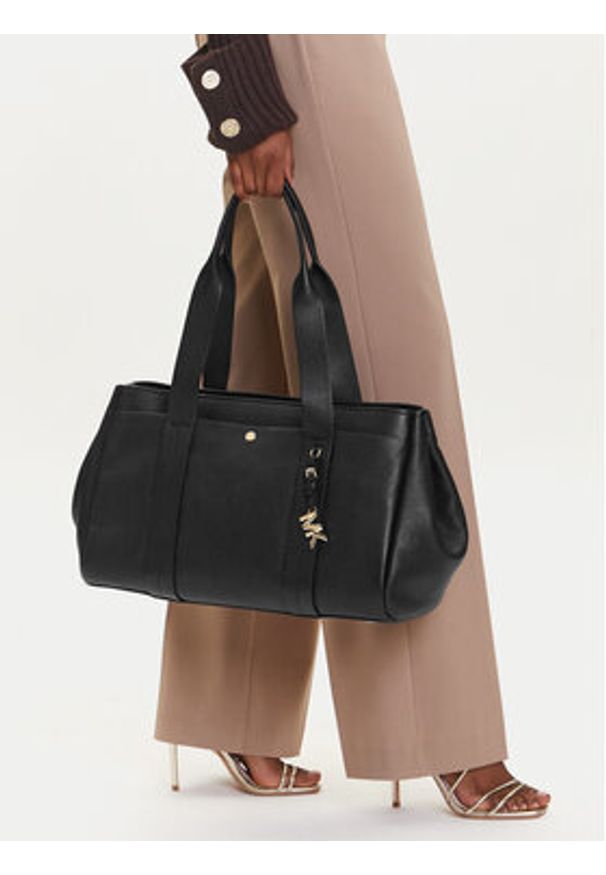 MICHAEL Michael Kors Torebka Romee 30T5G1ZT7L Czarny. Kolor: czarny. Materiał: skórzane