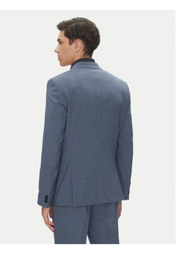Hugo - HUGO Garnitur Arti-Hesten253X 50545457 Niebieski Extra Slim Fit. Kolor: niebieski. Materiał: syntetyk
