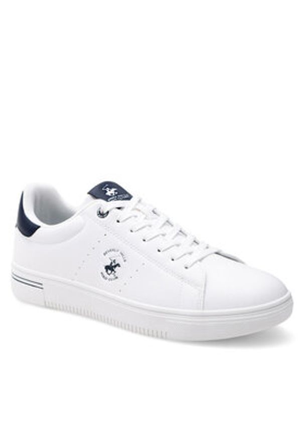 Beverly Hills Polo Club Sneakersy V5-6100 Biały. Kolor: biały. Materiał: syntetyk