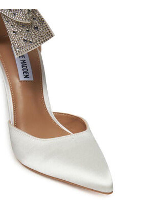 Steve Madden Szpilki Deville SM11003196 Biały. Kolor: biały. Materiał: skóra. Obcas: na szpilce