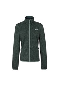 Regatta - Bluza Polarowa Damska Pełen Suwak Newhill. Kolor: zielony. Materiał: polar. Sezon: zima. Styl: sportowy. Sport: turystyka piesza #1