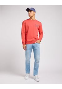 Lee - LEE WOBBLY SWS MĘSKA BLUZA NIEROZPINANA LOGO POPPY 112349356 L81M015640 #3