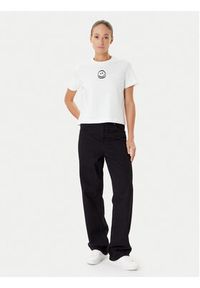 Vero Moda T-Shirt Sara 10311633 Biały Regular Fit. Kolor: biały. Materiał: bawełna #3