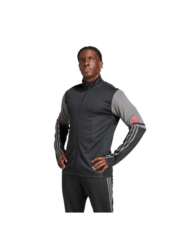 Adidas - Bluza męska adidas Squadra 25 Training. Kolor: wielokolorowy, szary, czarny